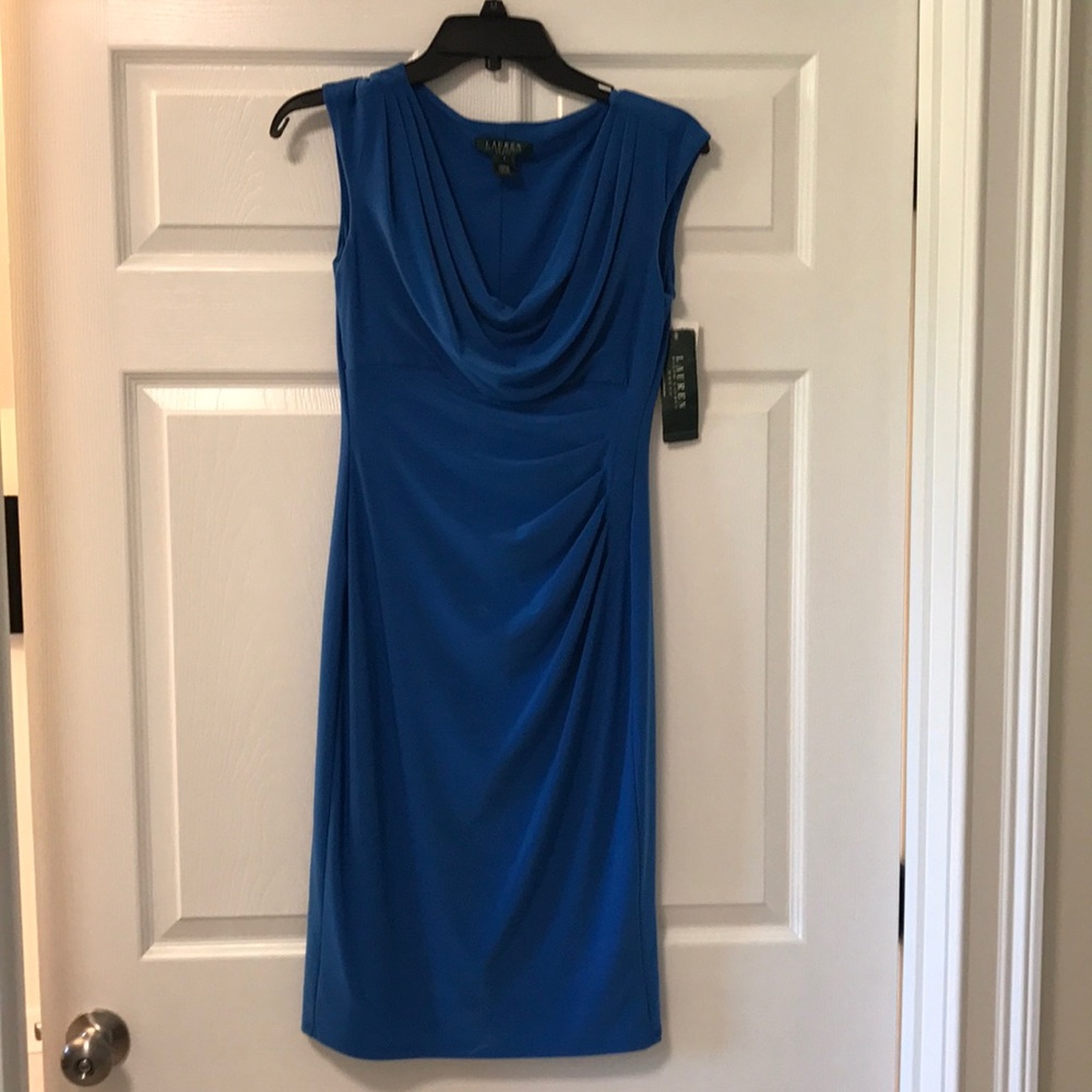 Royal blue Ralph Lauren dress